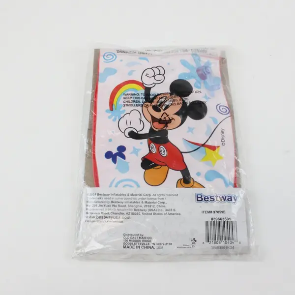 Bestway Disney Mickey Mouse Inflatable Swim Armbands Ages 3-6 New Open Box
