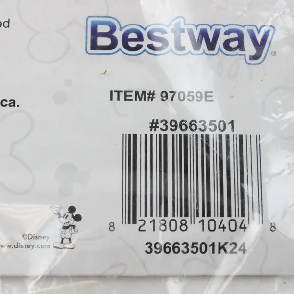 Bestway Disney Mickey Mouse Inflatable Swim Armbands Ages 3-6 New Open Box