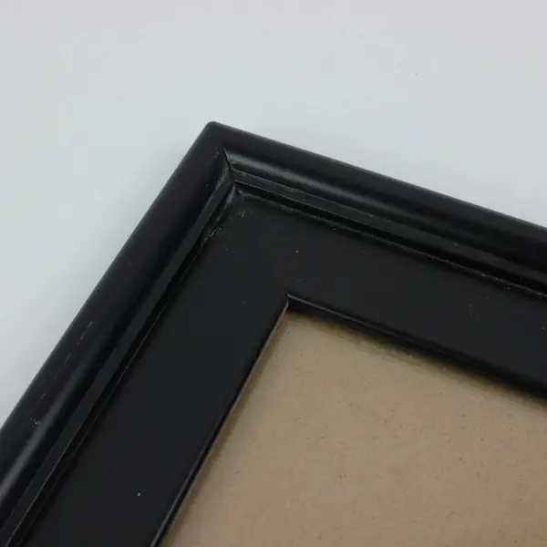 Lot of 2 Black Decorative Picture Frames 8x10 & 9.5x12.5