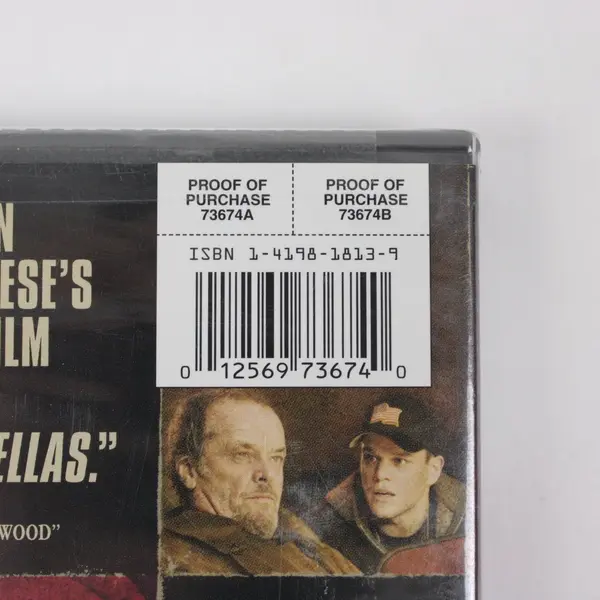 The Departed DVD 2006, #73674 Sealed Widescreen: DiCaprio, Damon, Nicholson