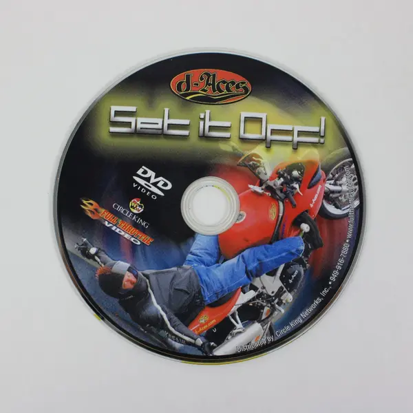 D-Aces Set It Off DVD 2007 Biker Stunts/Motorcycle Action, #21002 