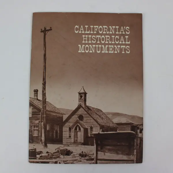 Vintage California's Historical Monuments 1965 Illustrated Book PG&E Publication