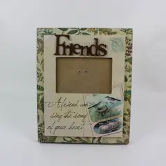World Art Group Friends Photo Frame 5.5x3.5 Photo Opening Pre-Owned