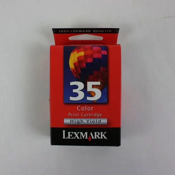 Lexmark 4x6 Printing Kit 140 Sheets Glossy Photo Paper #35 Color Cartridge