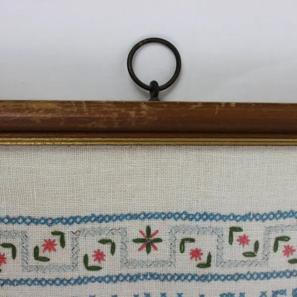 Framed Cross Stitch To Have A Home Sweet Home Quote Wood Frame Wall Art