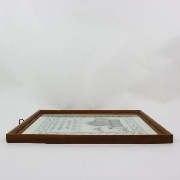 Framed Cross Stitch To Have A Home Sweet Home Quote Wood Frame Wall Art