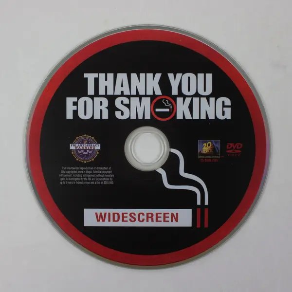 Thank You for Smoking DVD 2006 Widescreen Special Features 20th Century Fox