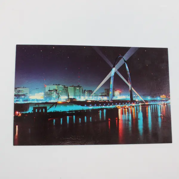 Lot of 3 Vintage 1960s St. Louis Gateway Arch Postcards