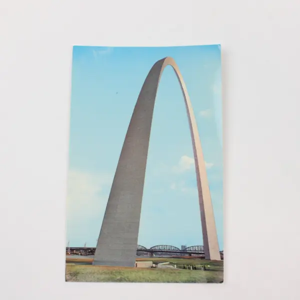 Lot of 3 Vintage 1960s St. Louis Gateway Arch Postcards