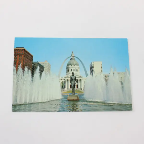 Lot of 3 Vintage 1960s St. Louis Gateway Arch Postcards