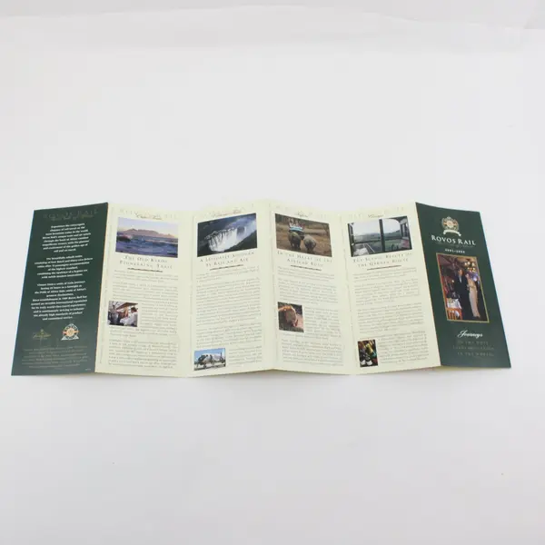 Rovos Rail 2001-2002 Luxury Train Africa Travel Brochure