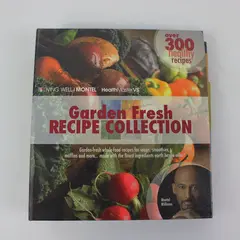 Garden Fresh Recipe Collection by Montel Williams 3-Ring Hardcover Binder 2010