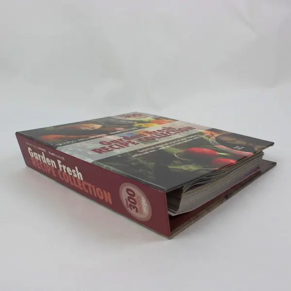 Garden Fresh Recipe Collection by Montel Williams 3-Ring Hardcover Binder 2010