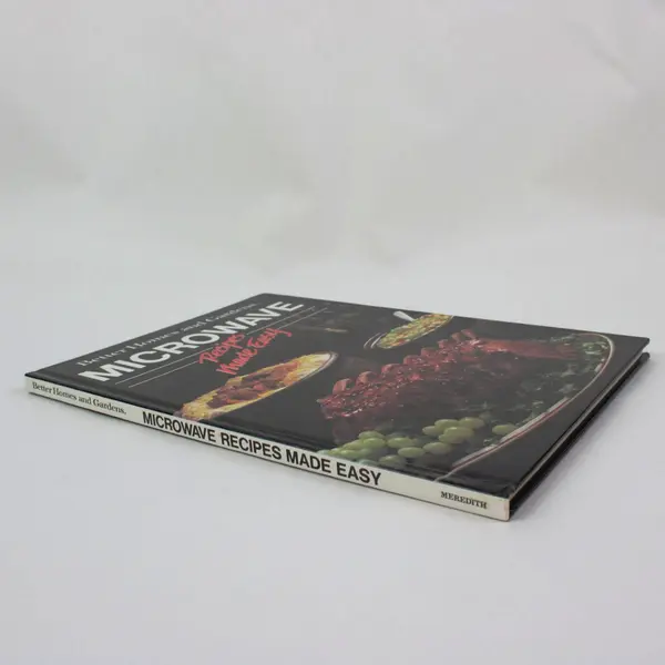 Better Homes & Gardens Microwave Recipes Made Easy 1982 1988 Tenth Printing