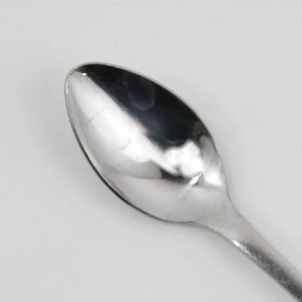 Infant Sanitoy Stainless Steel Feeding Spoon 5.75" Long Engraved Rare Item
