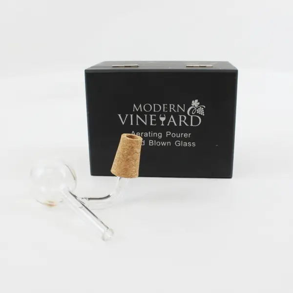 Modern Vineyard - Aerating Pourer Hand Blown Glass