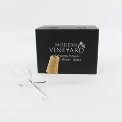 Modern Vineyard - Aerating Pourer Hand Blown Glass