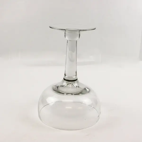 Giant Margarita Glass Etched Leaf Design Large Decorative Drinkware