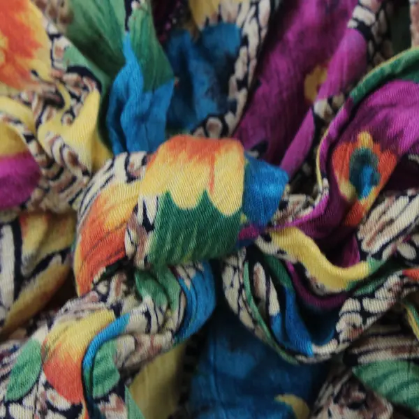Carole Little Petites Women's Tropical Floral Jumpsuit Size 10