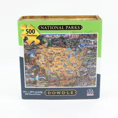 Dowdle National Parks 500-Piece Jigsaw Puzzle Scenic Artwork