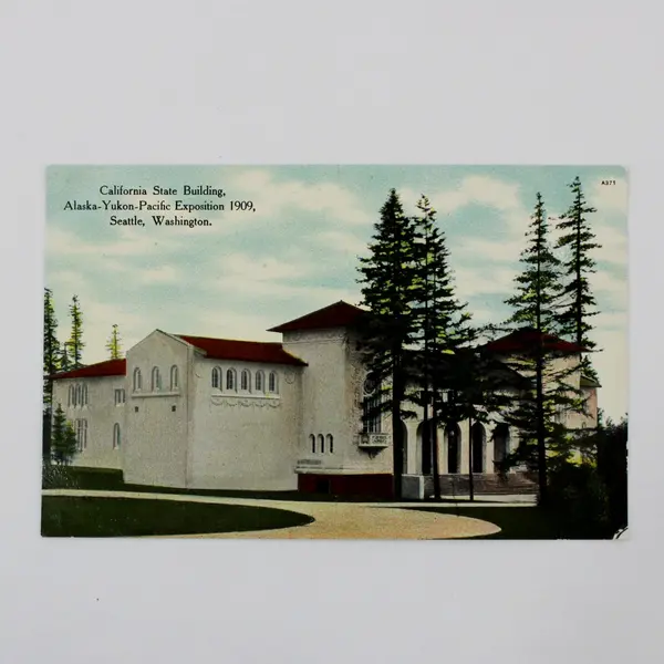 Lot Of 3 Alaska Yukon Exposition 1909 Seattle Buildings Litho Postcards 