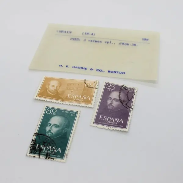 Spain 1955 San Ignacio de Loyola Scott 836-838 Set of 3 Used Stamps