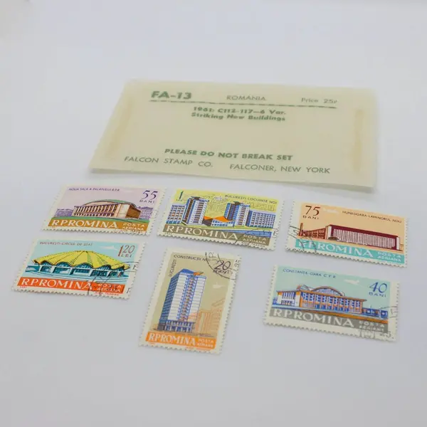 Romania 1961 FA-13 Airmail Stamps Scott C112-C117 Set of 6