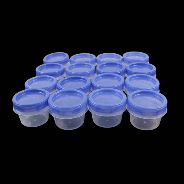 Rubbermaid Lot of 16 Plastic Food Storage Containers 1/2 Cup