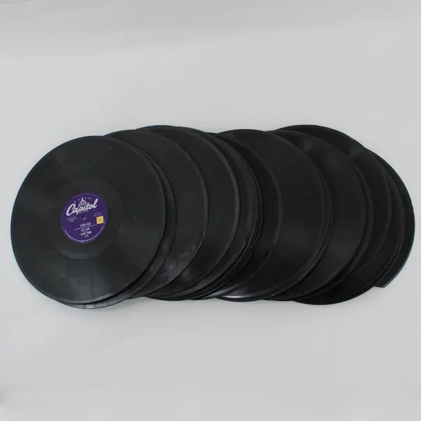 Lot of 30 Mixed 10-Inch Shellac Craft Discs Capitol Les Paul Mary Ford Tiger Rag