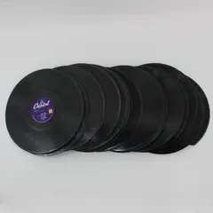 Lot of 30 Mixed 10-Inch Shellac Craft Discs Capitol Les Paul Mary Ford Tiger Rag