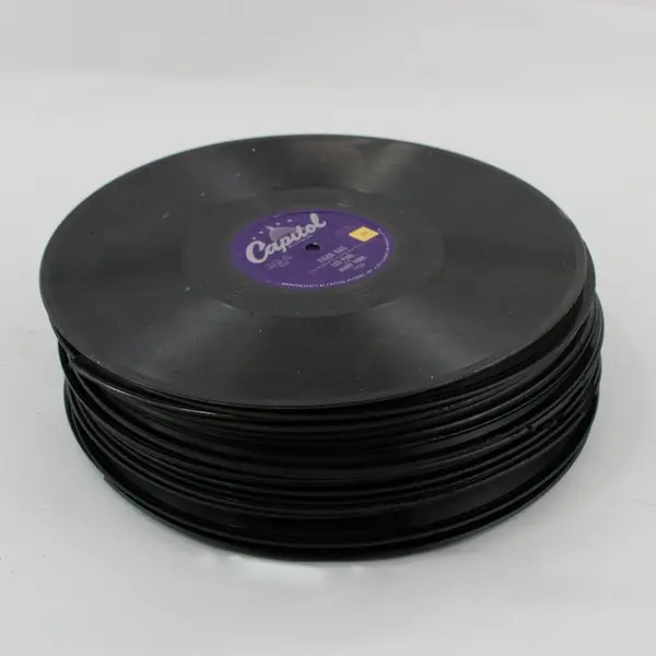 Lot of 30 Mixed 10-Inch Shellac Craft Discs Capitol Les Paul Mary Ford Tiger Rag