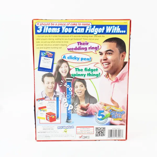 PlayMonster 5 Second Rule 10th Anniversary Family Game