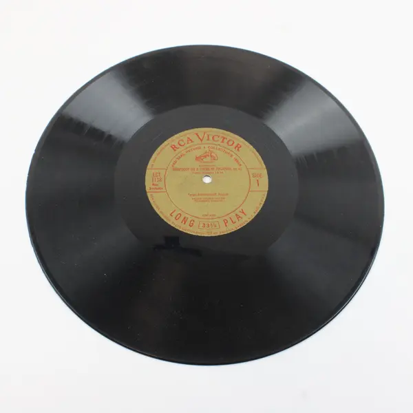 RCA Victor Red Seal Rachmaninoff Rhapsody On A  Theme Of Paganini LCT 1118  12"