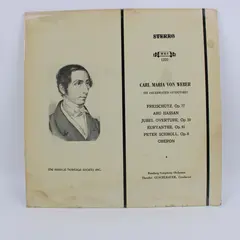 Musical Heritage Society MHS 1220 Carl Maria von Weber Overtures Stereo 12" 