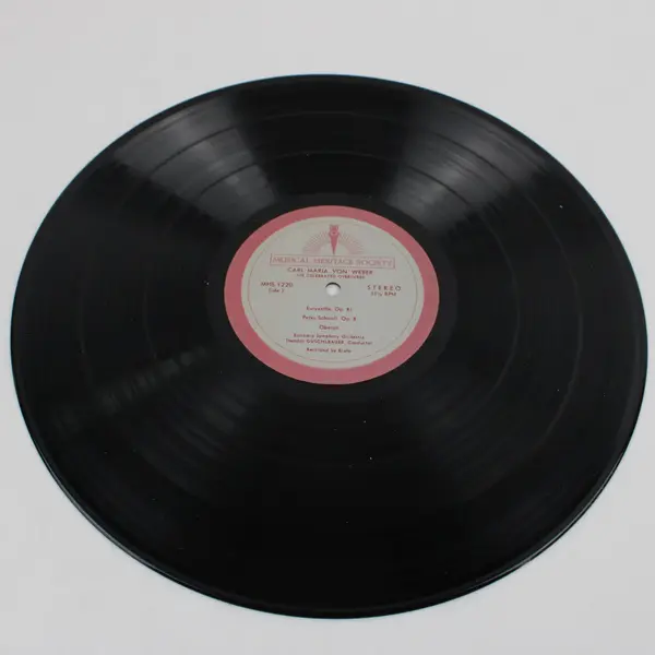 Musical Heritage Society MHS 1220 Carl Maria von Weber Overtures Stereo 12" 