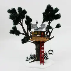 1996 Dept 56 Snow Village Treetop Tree House 54890