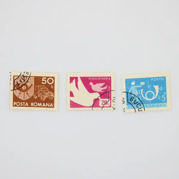 Romania 1960s–1970s PORTO Postage Due Stamps Used Lot of 9