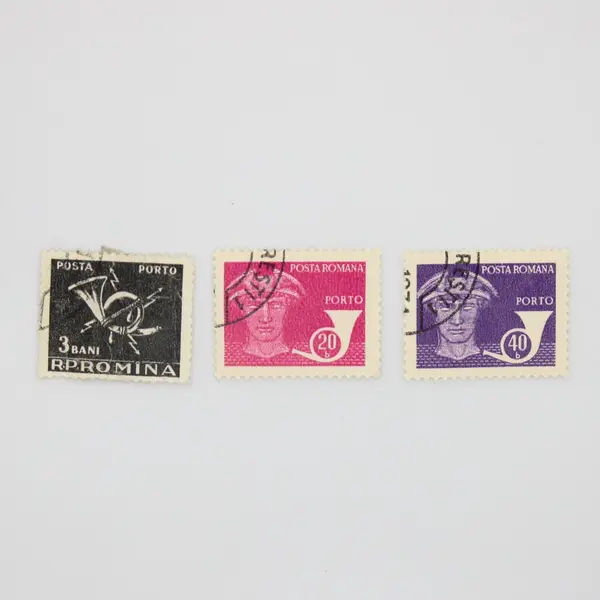 Romania 1960s–1970s PORTO Postage Due Stamps Used Lot of 9