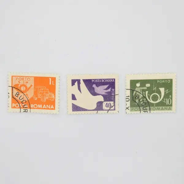 Romania 1960s–1970s PORTO Postage Due Stamps Used Lot of 9