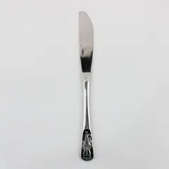 Unbranded Adult Table Knife 6.5" Raised-Relief Juggling Clown Handle