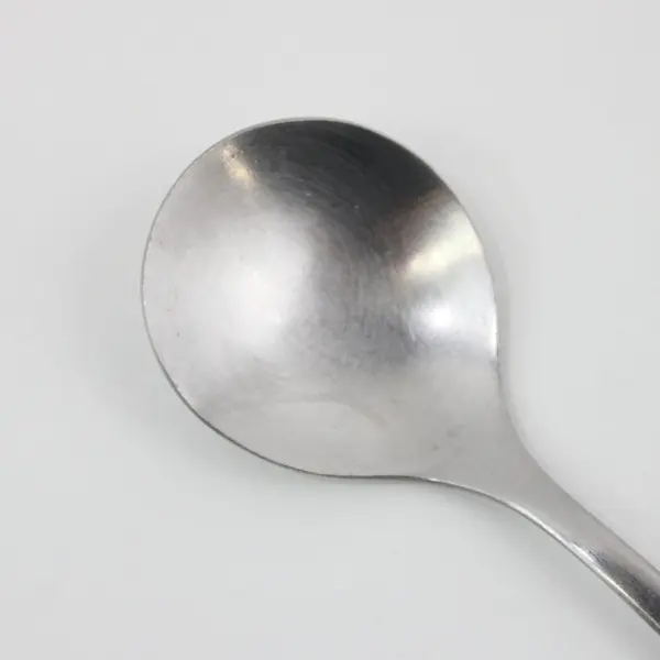Unbranded Mickey Mouse Youth Round Bowl Spoon Embossed Handle 6.75"