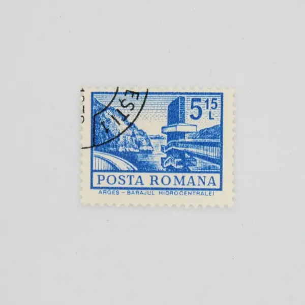 Lot Of 5 Romania 1970s Architecture Postage Stamps Used