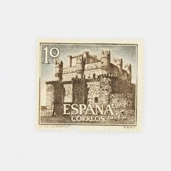 Lot of 5 Spain Architecture Stamps 1950s-1960s Mint Hinged