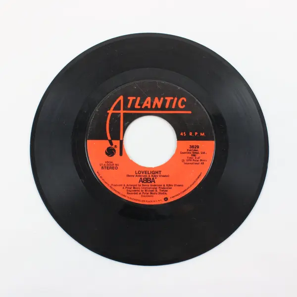 ABBA Chiquitita/ Lovelight 1979 7" Vinyl Record Atlantic 3629