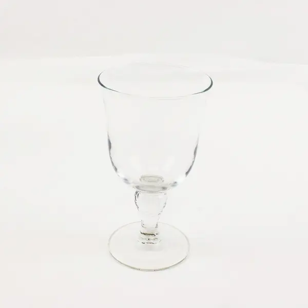 Set Of 7 VTG Libbey Martello Clear Water Goblets Clear Stemware 