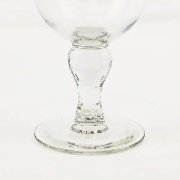 Set Of 7 VTG Libbey Martello Clear Water Goblets Clear Stemware 