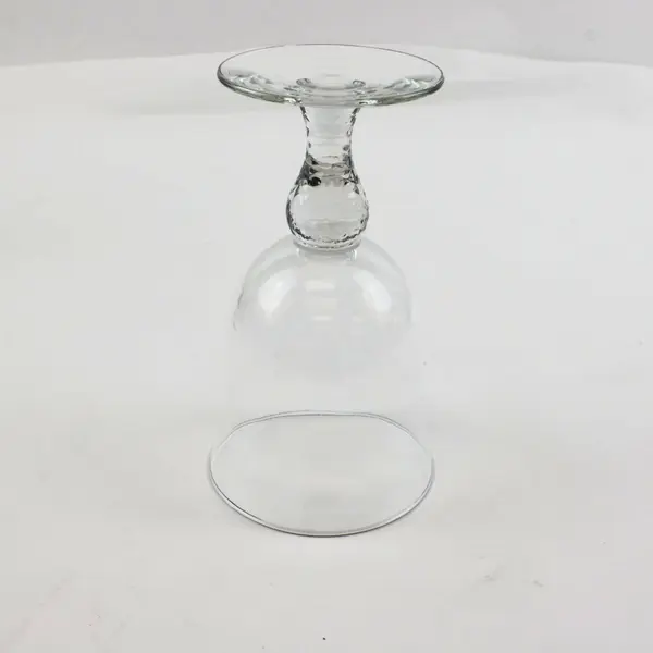 Set Of 7 VTG Libbey Martello Clear Water Goblets Clear Stemware 