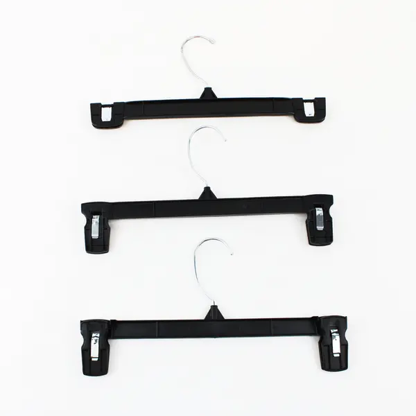 Lot of 10 Braiform & Mainetti Clip Hangers 6012/4012 Adjustable Metal Clips