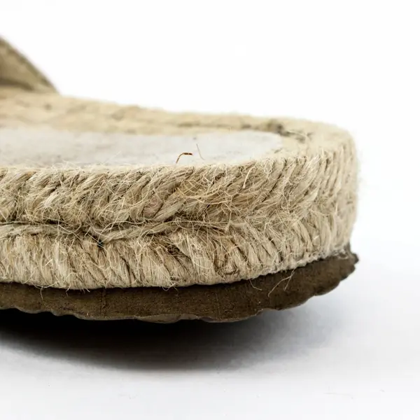 Haute Hippie Nikki Women's Size 10 Cream Espadrille Slide Sandals