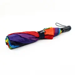 Totes Rainbow Auto-Open 24 Rib Stick Umbrella 
